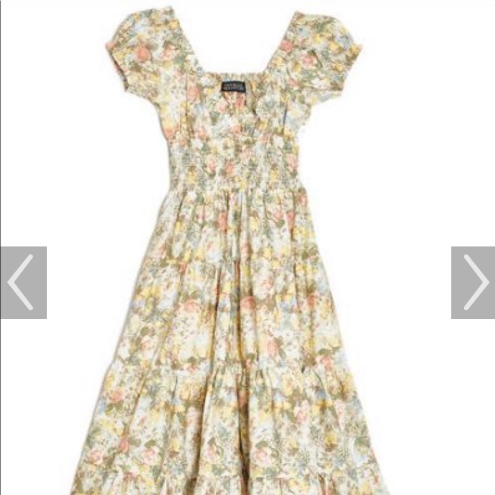 Danielle Bernstein Vintage Floral print dress